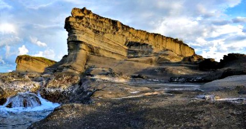 Biri Rock Formation in Northern Samar