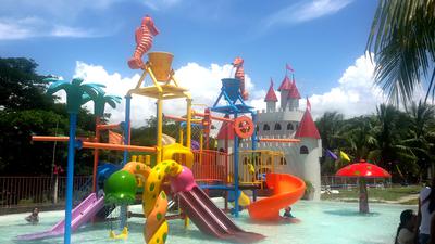 Cabadbaran city play park children's recreation swimming pool
