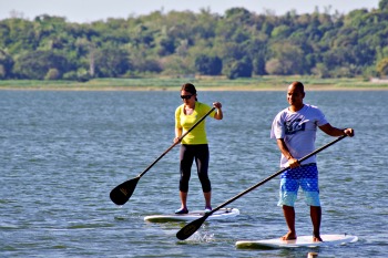 Paoay Lake in Paoay, Ilocos Norte