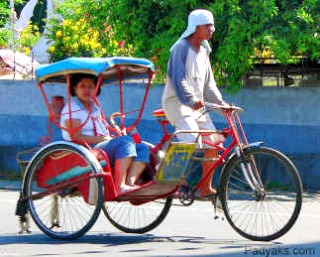 Pedicab or Padyak - Tabaco City, Albay, Philippines