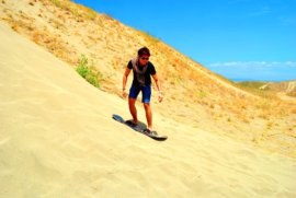 Laoag Philippines SandBoarding